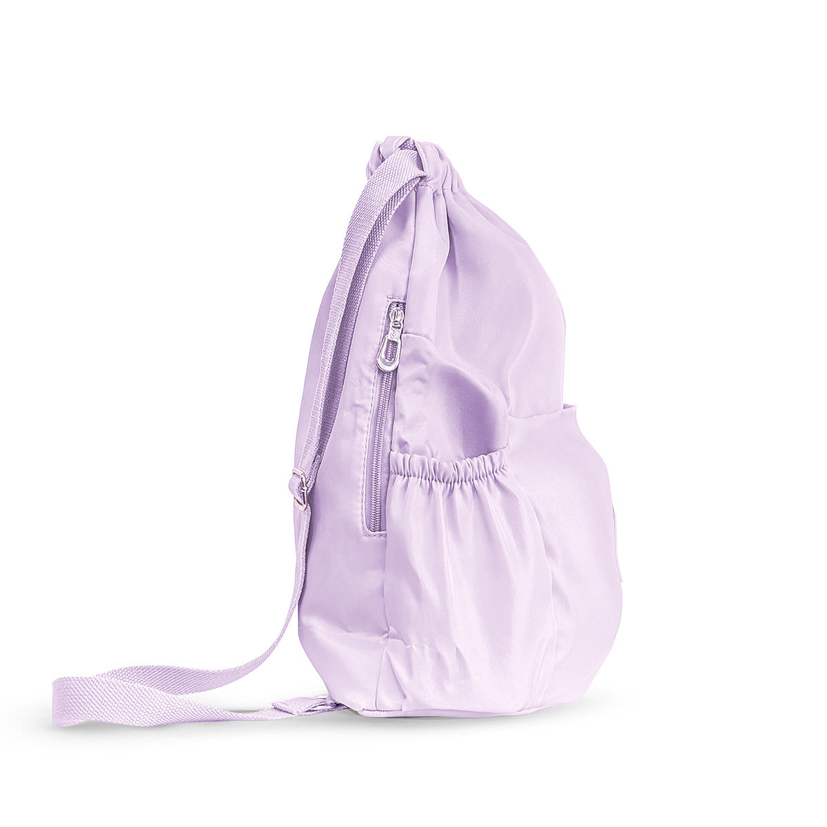 Emma Drawstring Bag in Taro