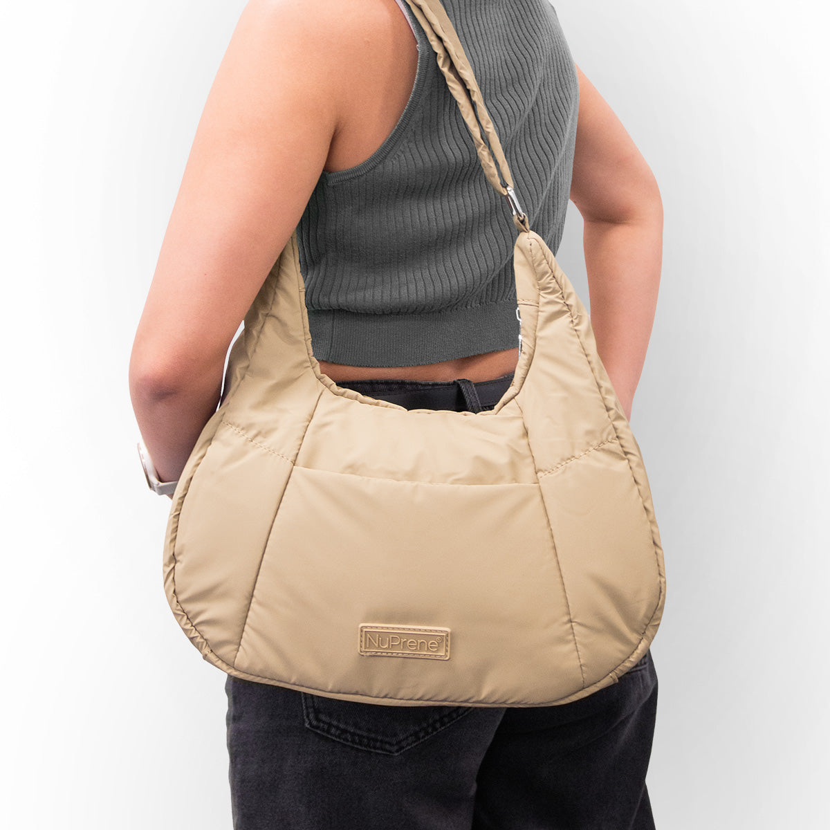 Eva Moon Bag in Khaki