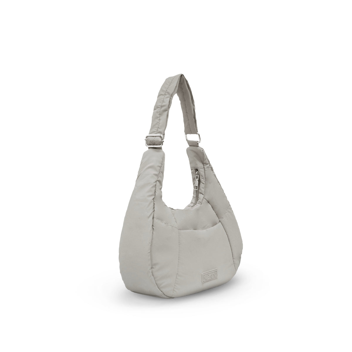Eva Moon Bag in Pebble Gray