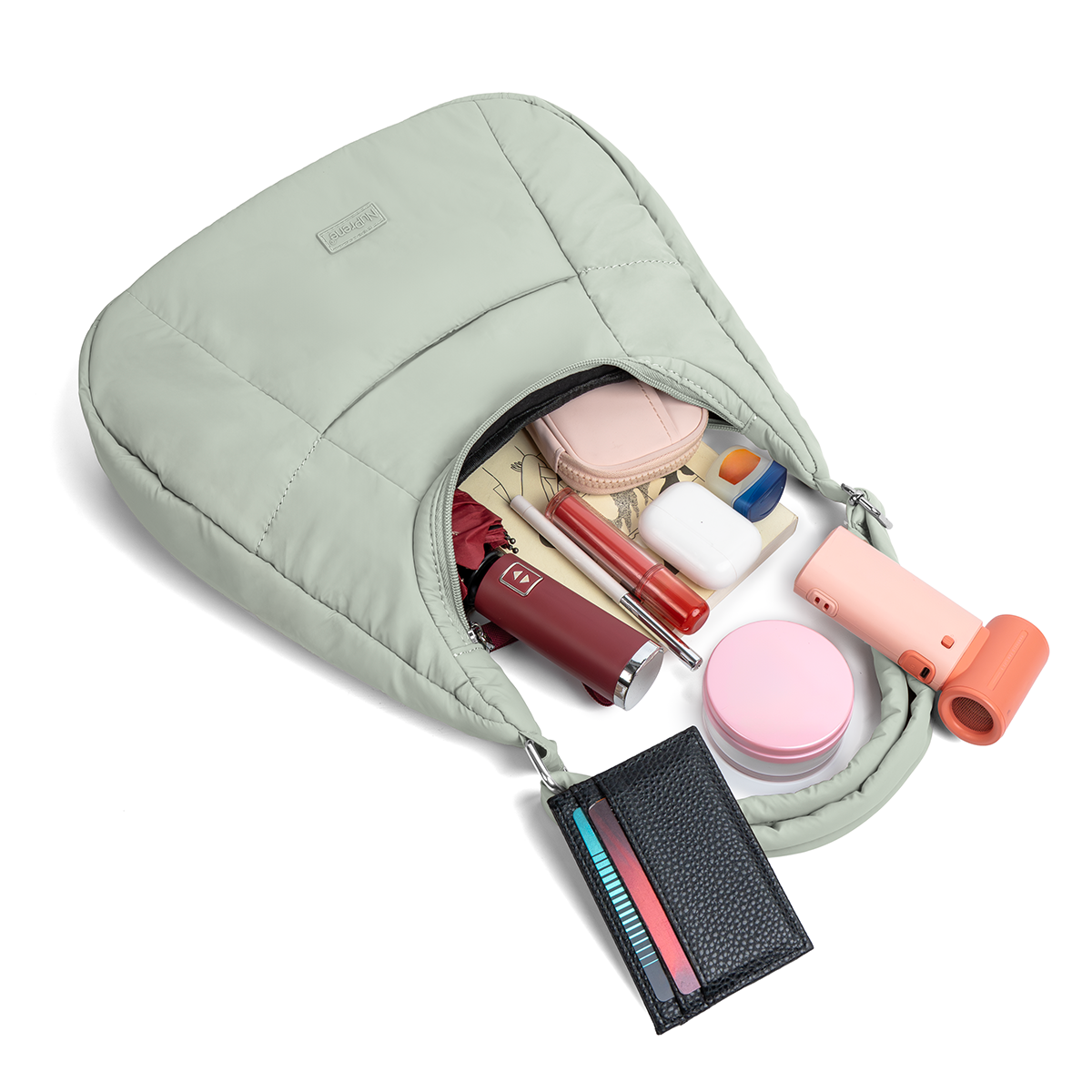 Eva Moon Bag in Sage Green