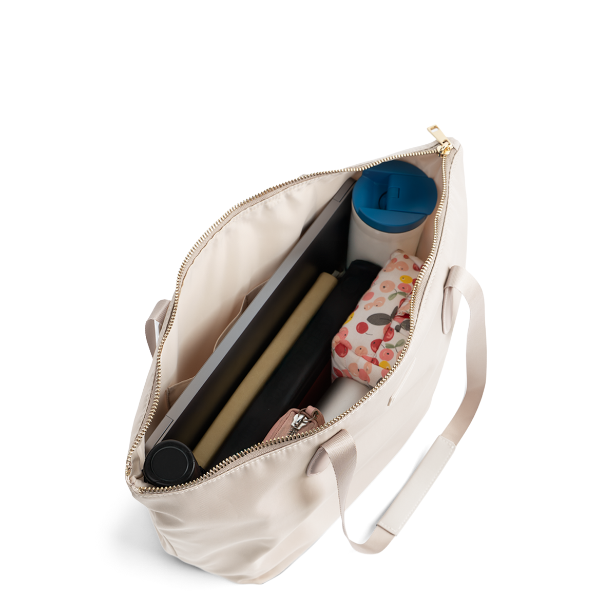 Fiorella Tote Bag in Cream