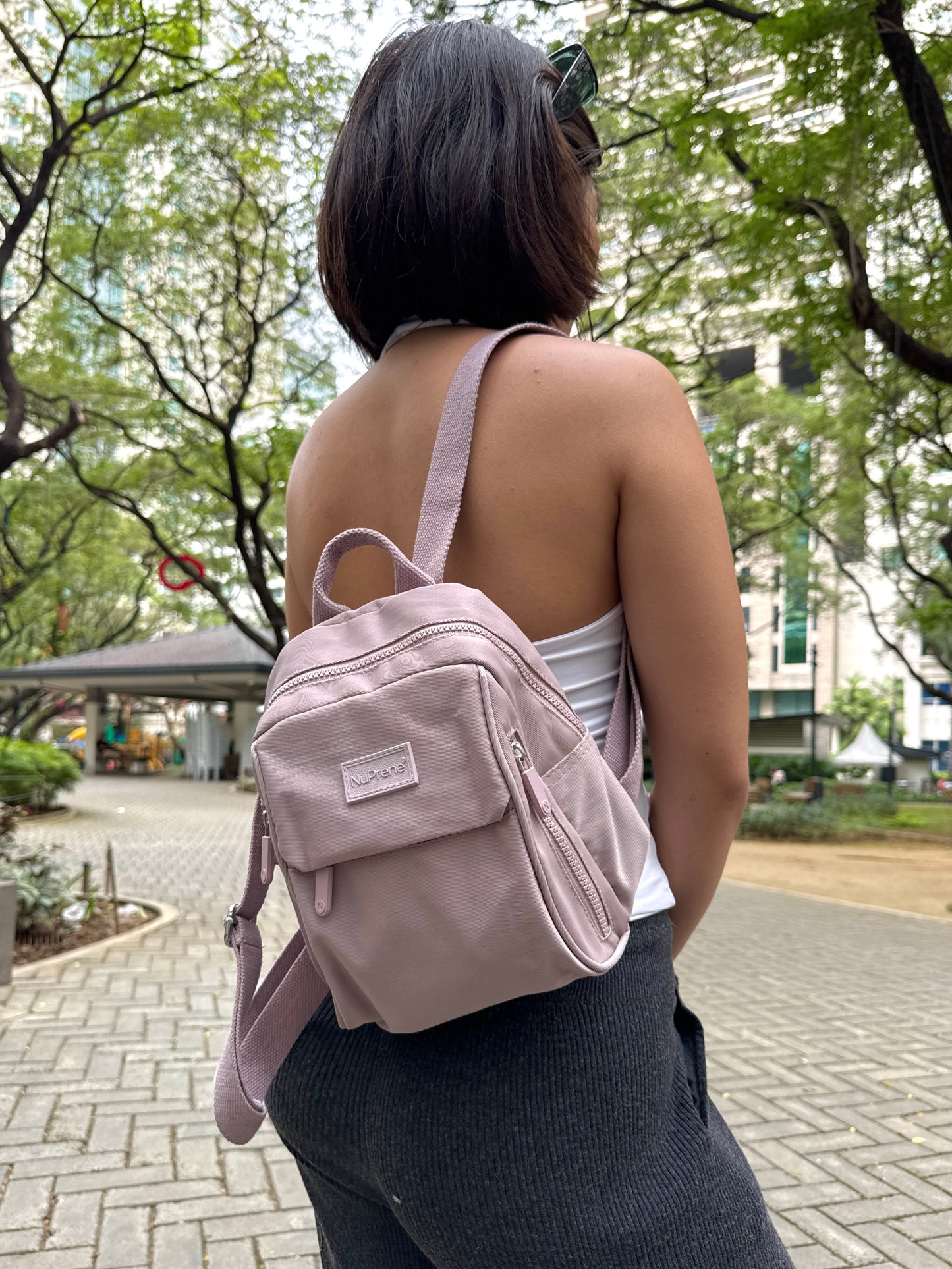 Raya Mini Backpack in Lilac