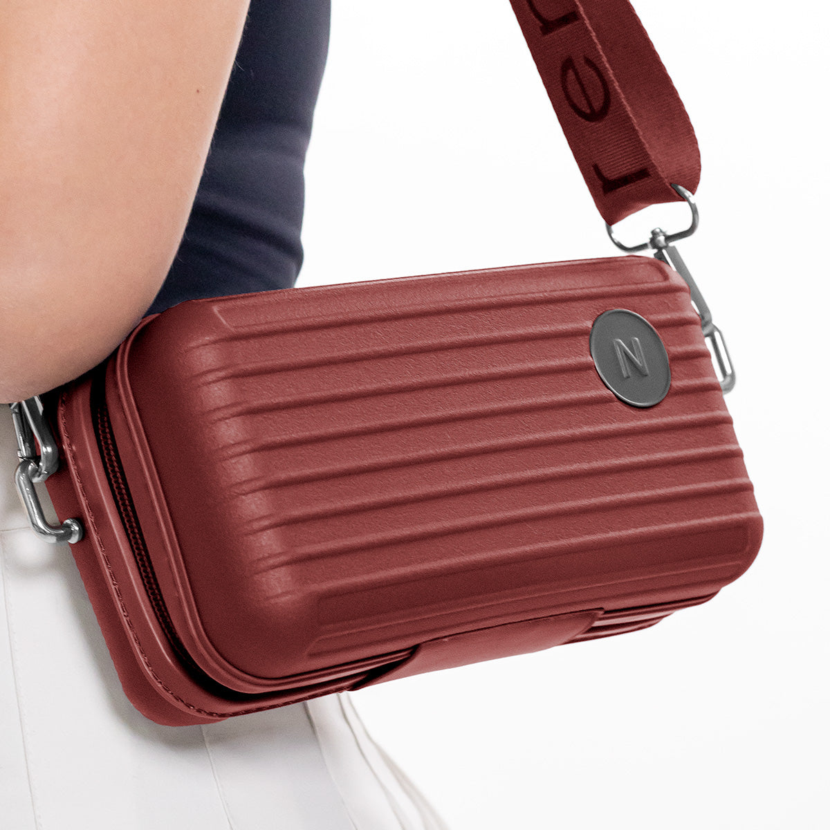 Lucca Cherry Red Mini Travel Bag