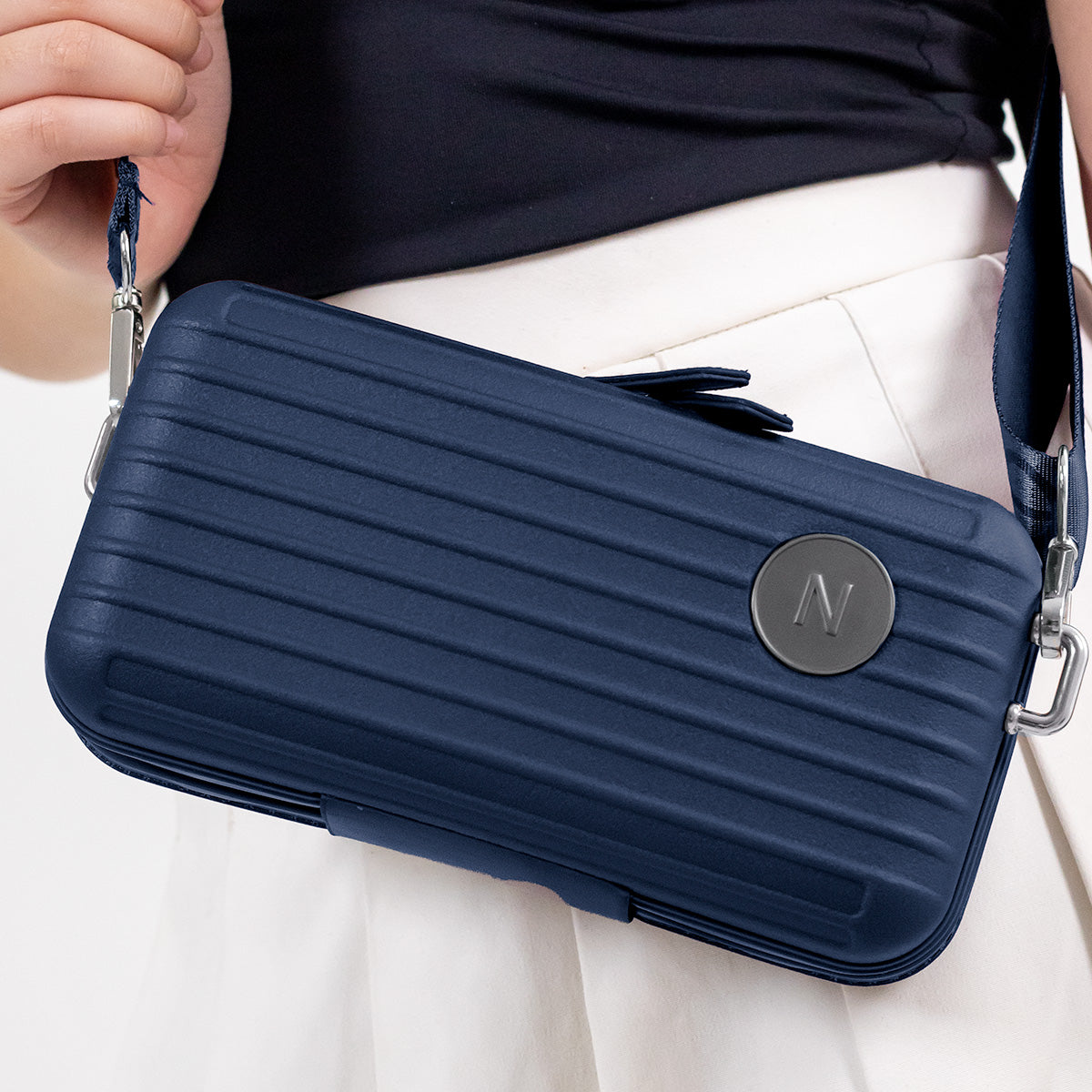 Lucca Midnight Blue Mini Travel Bag