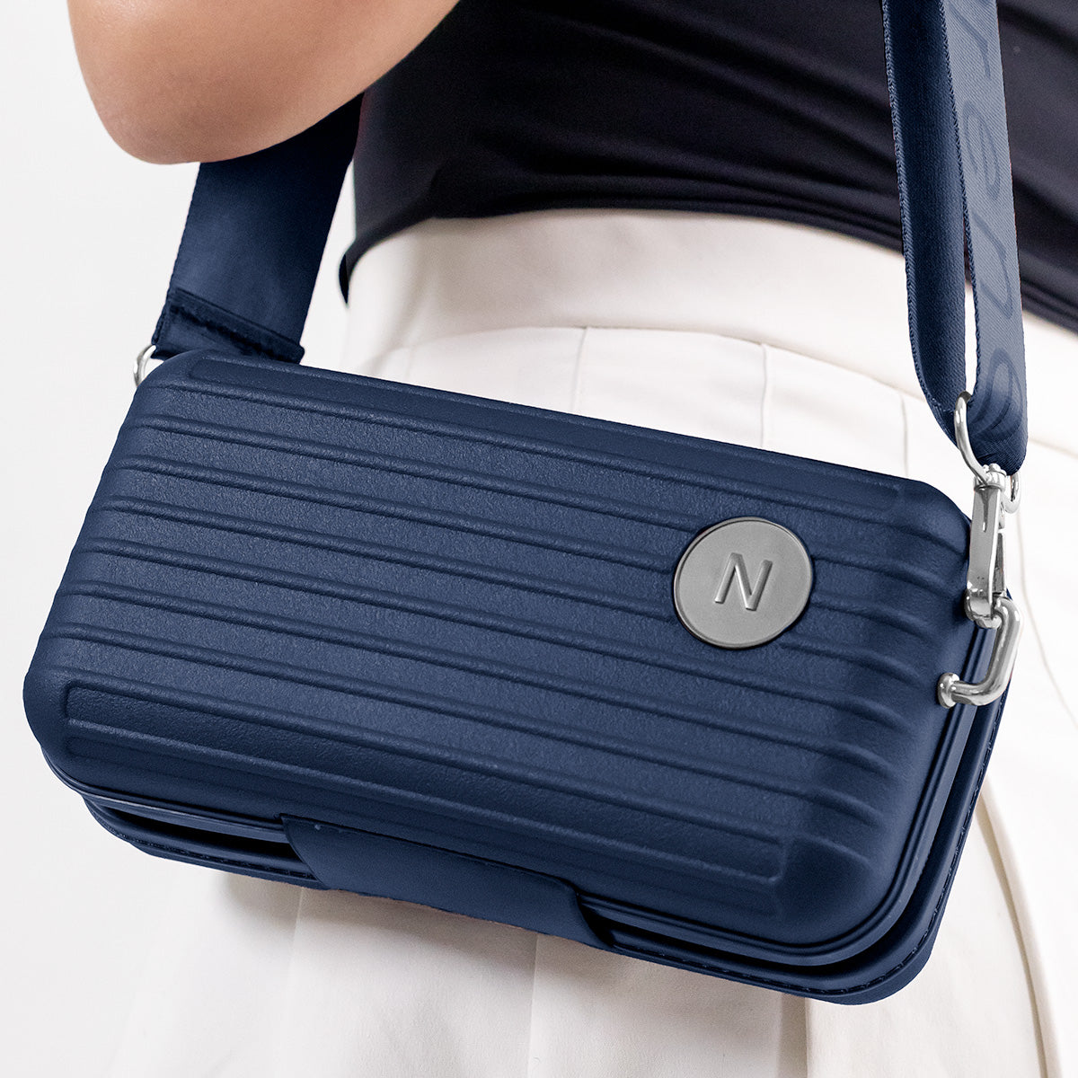 Lucca Midnight Blue Mini Travel Bag