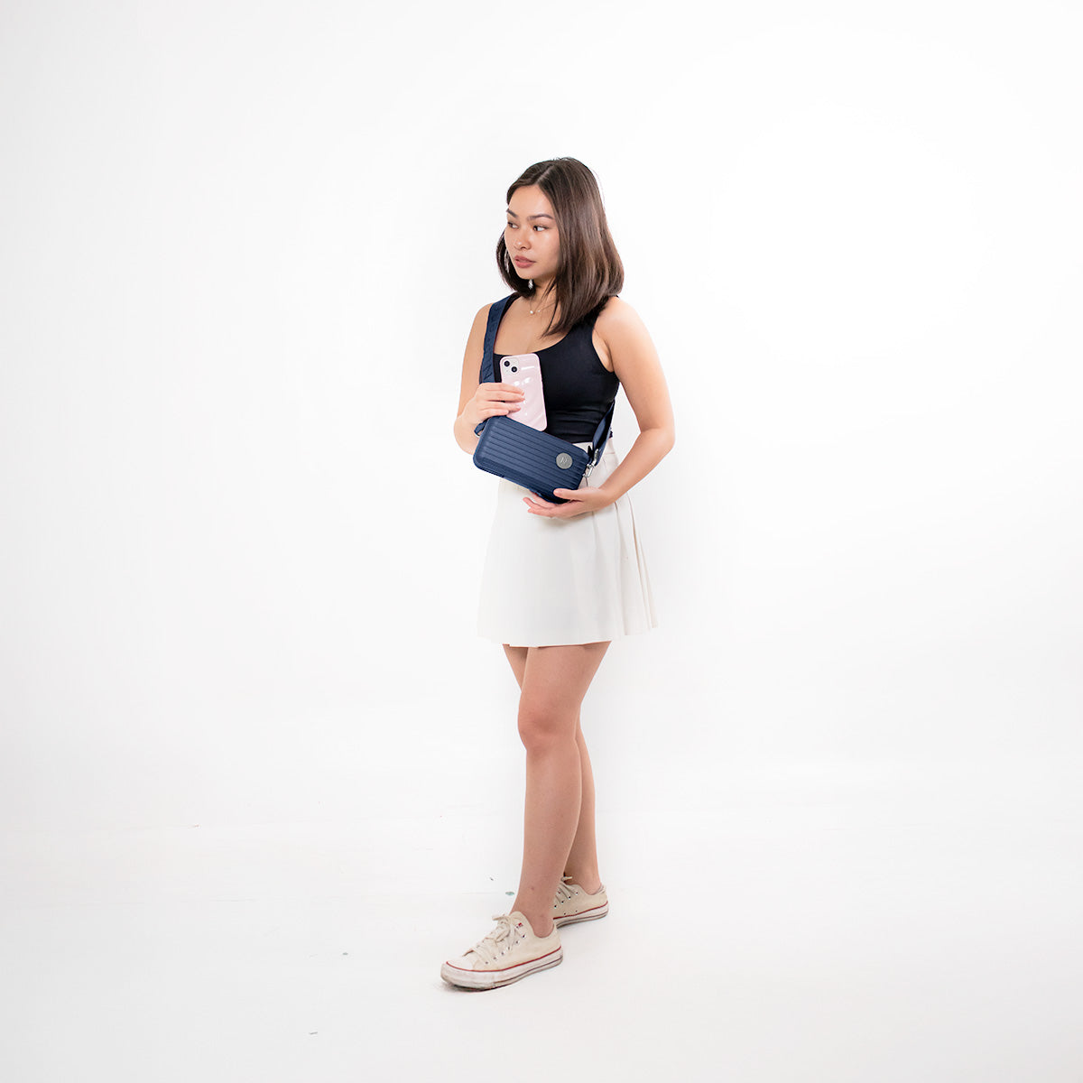 Lucca Midnight Blue Mini Travel Bag
