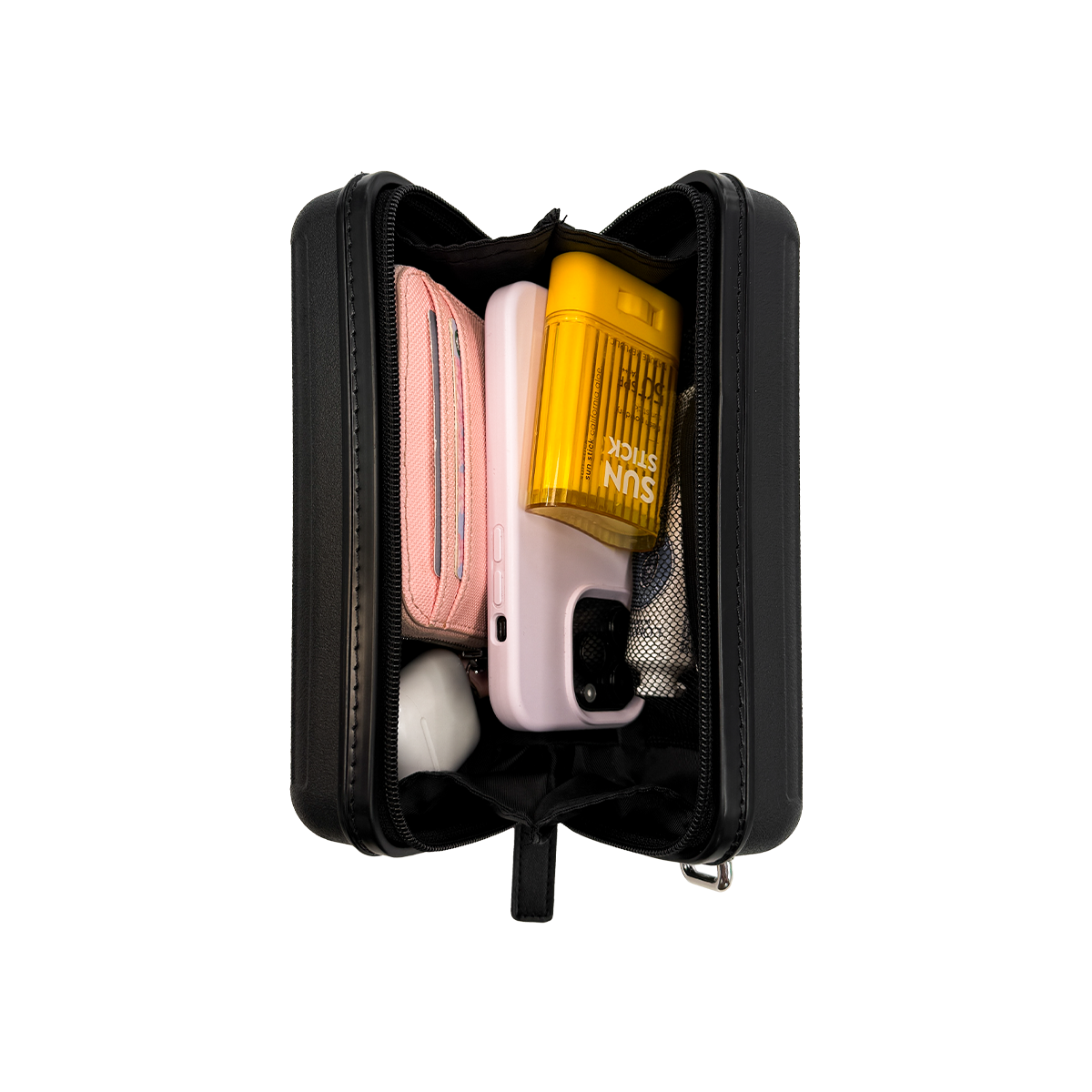 Lucca Black Mini Travel Bag