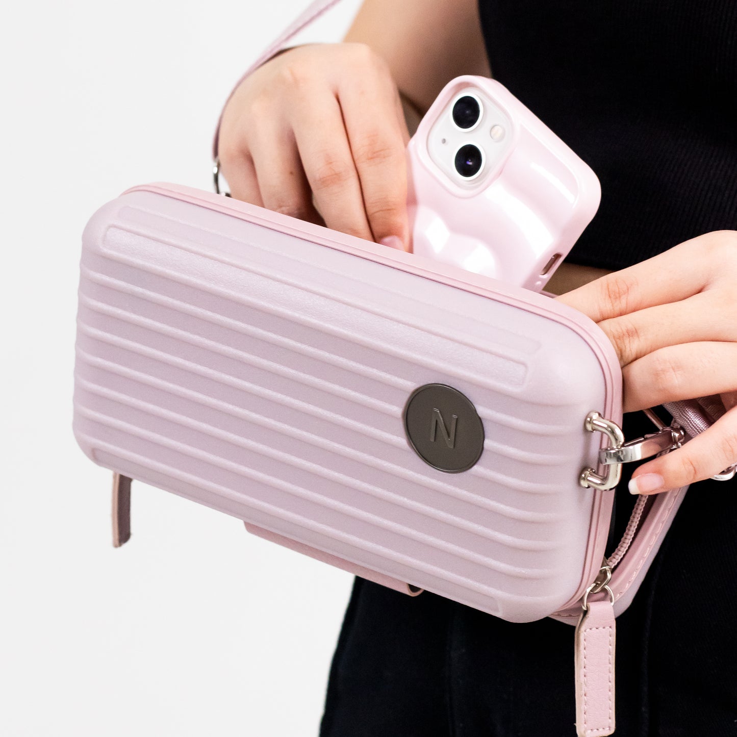 Lucca Pink Mini Travel Bag