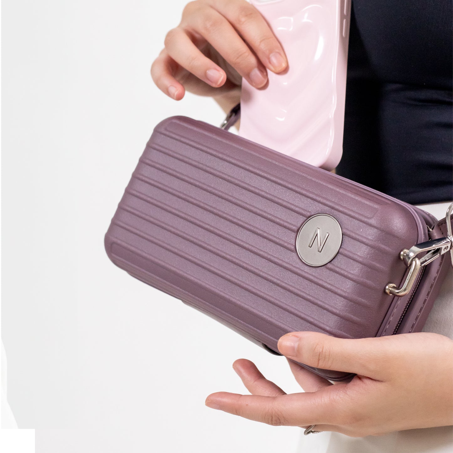 Lucca Violet Mini Travel Bag