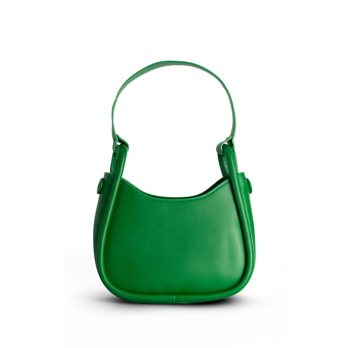 Olivia Mini Hobo Bag in Emerald Green