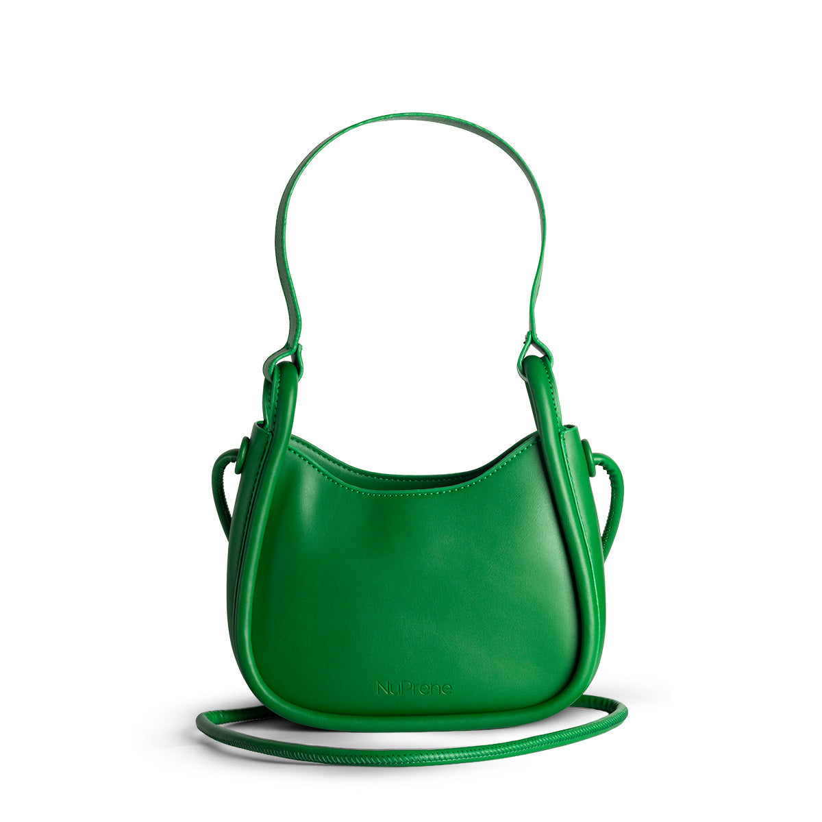 Olivia Mini Hobo Bag in Emerald Green