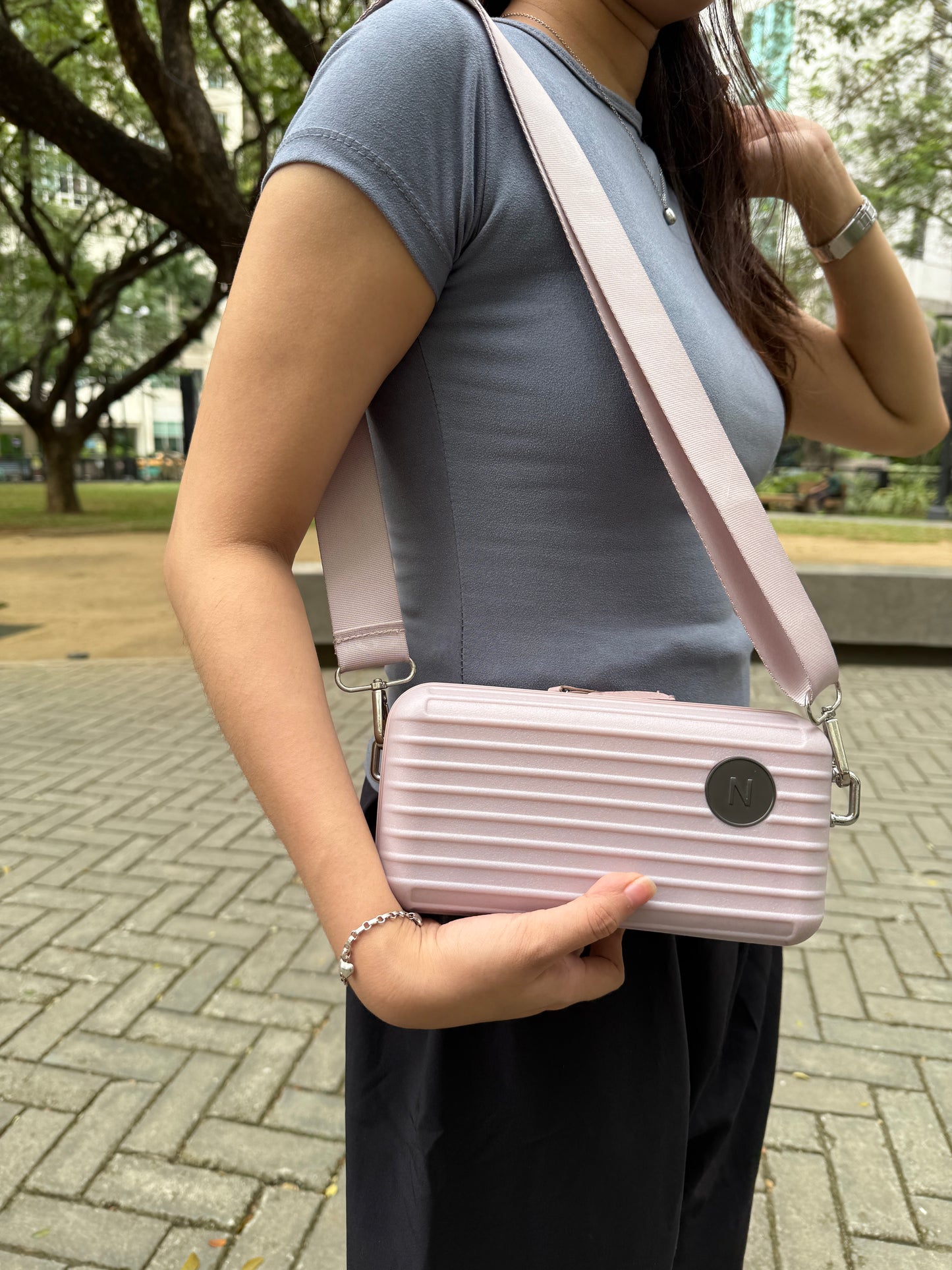 Lucca Pink Mini Travel Bag