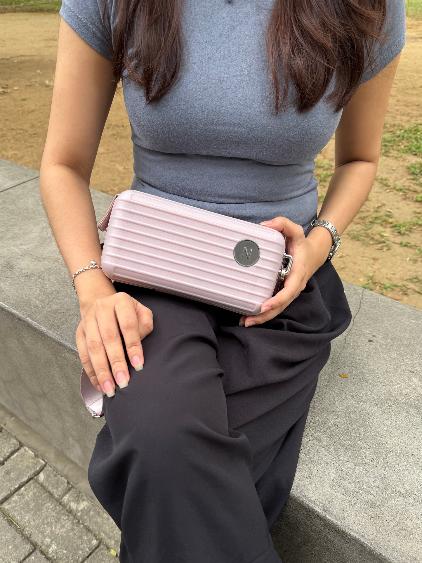 Lucca Pink Mini Travel Bag