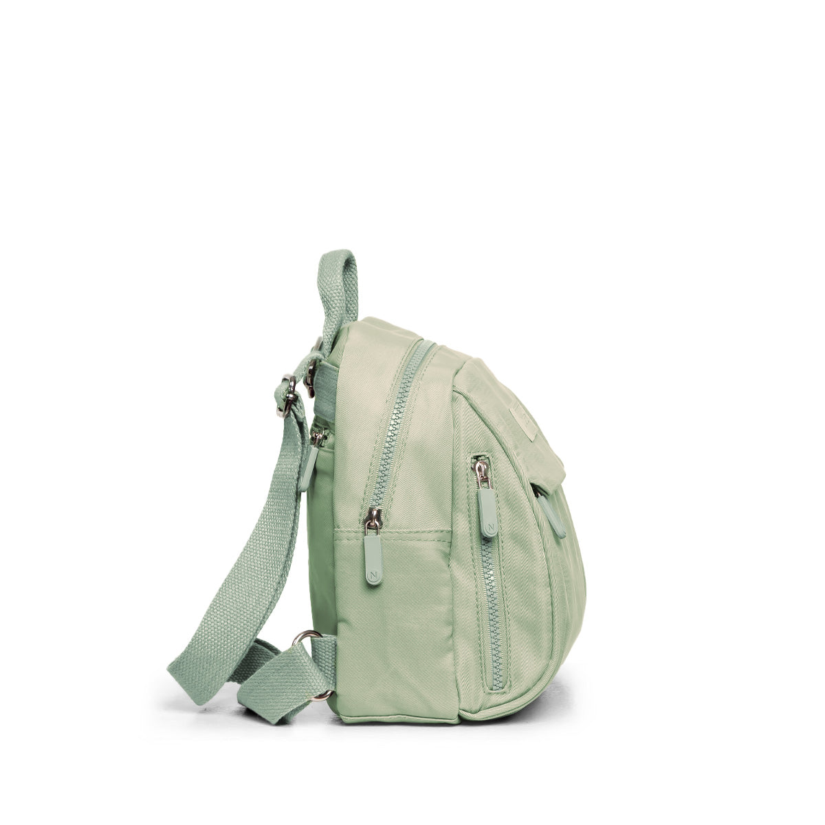 Raya Mini Backpack in Mint Green