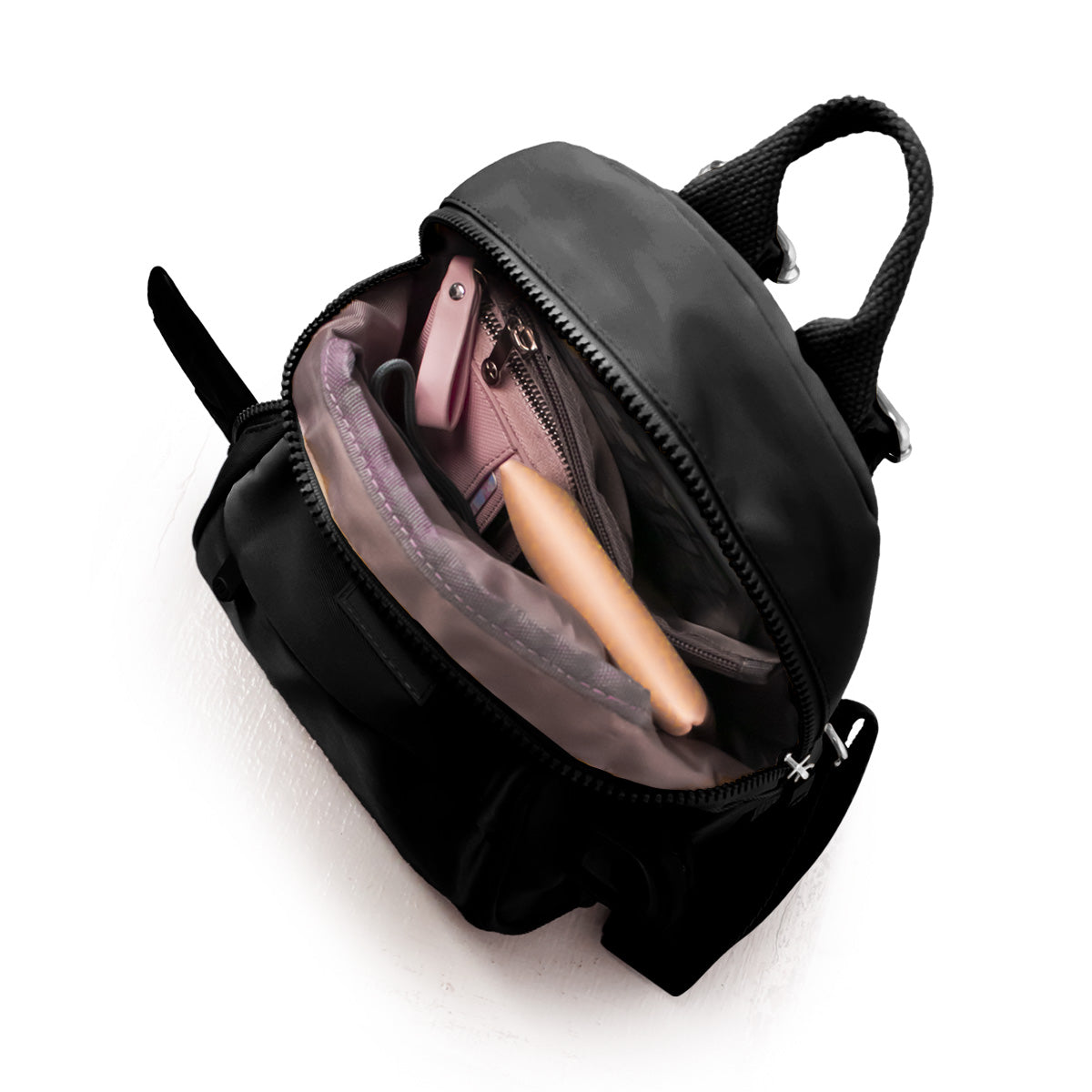 Raya Mini Backpack in Black