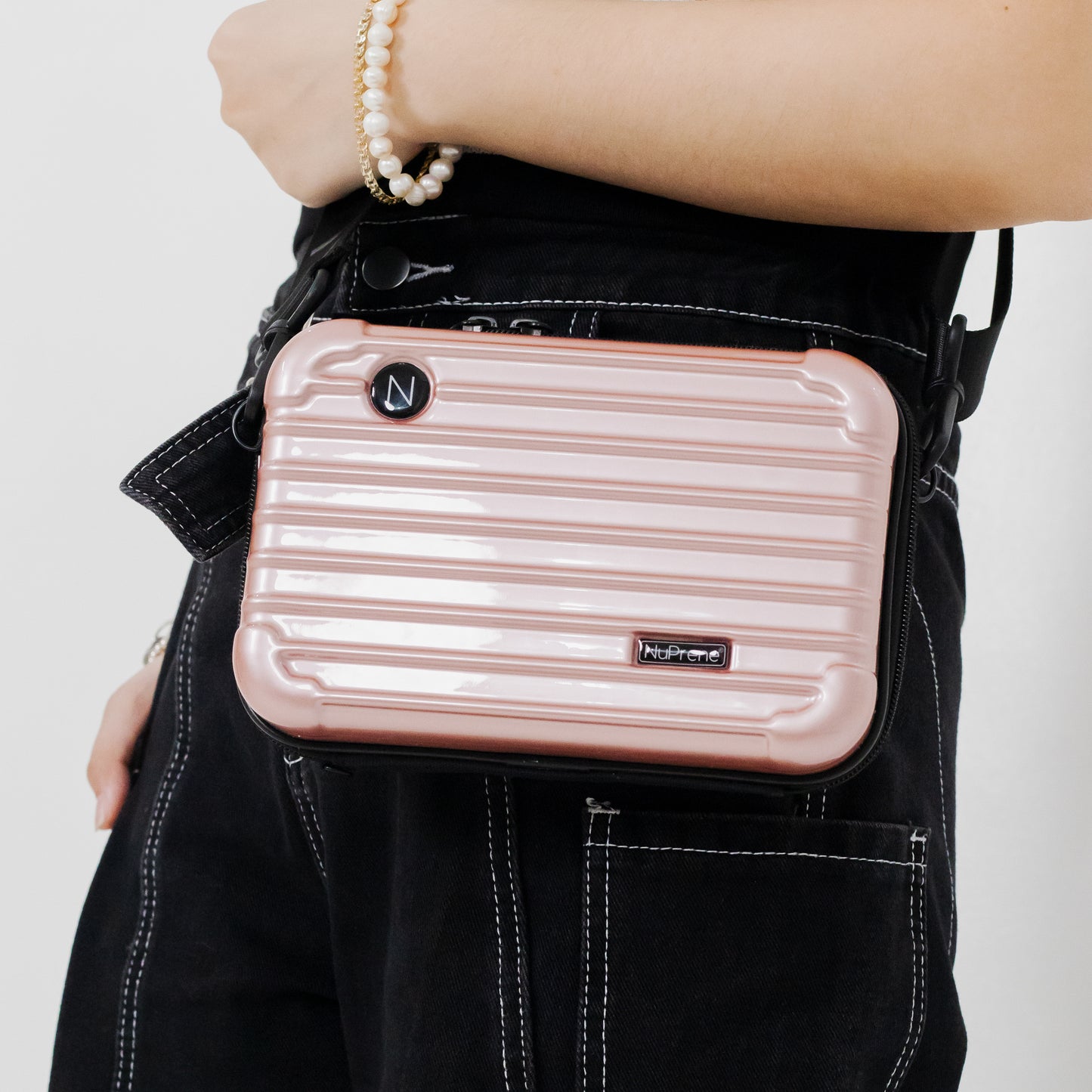 Van-Ya Rose Gold Mini Travel Bag