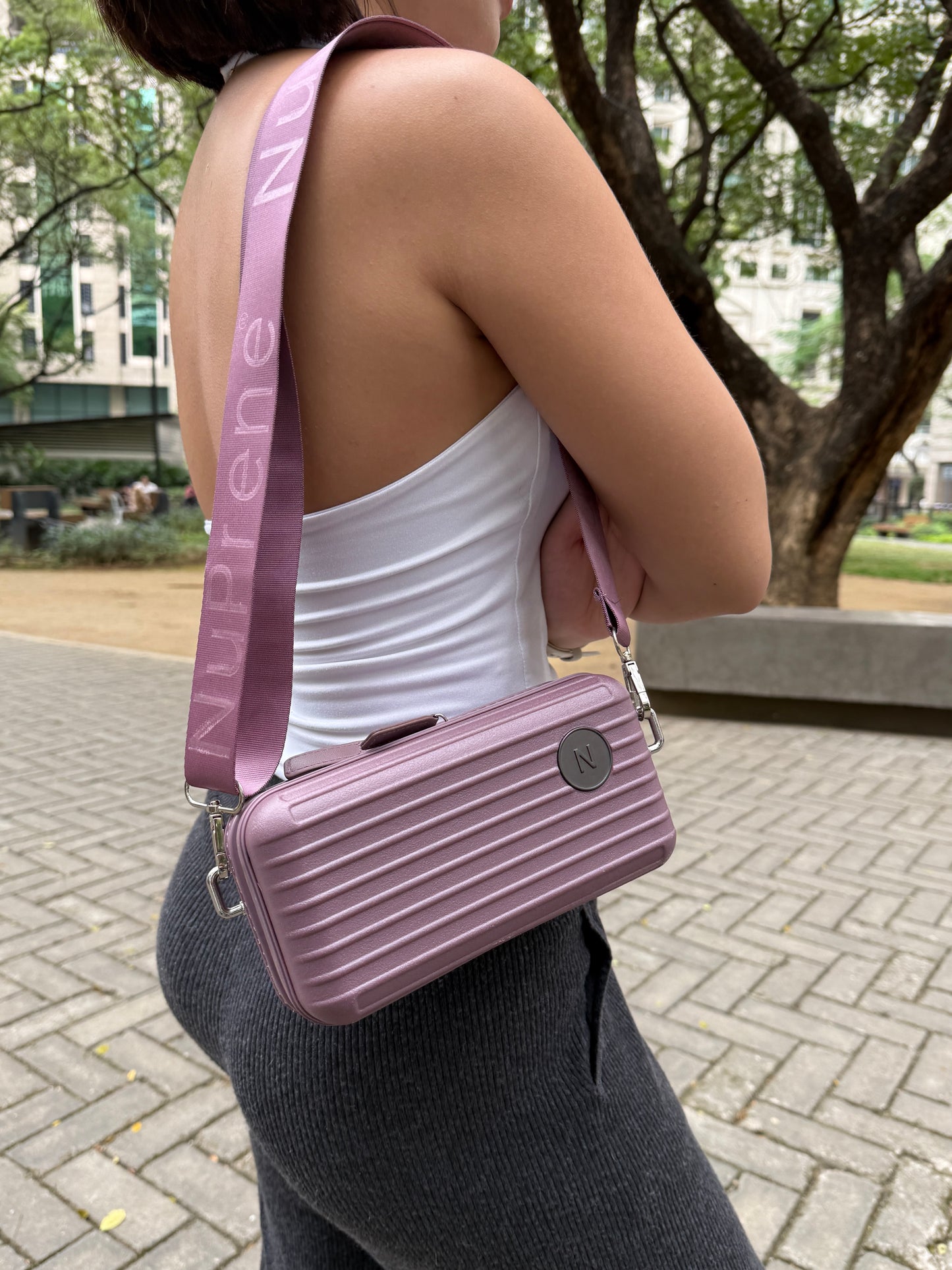 Lucca Violet Mini Travel Bag