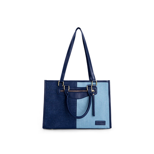 Blair Denim Tote Bag