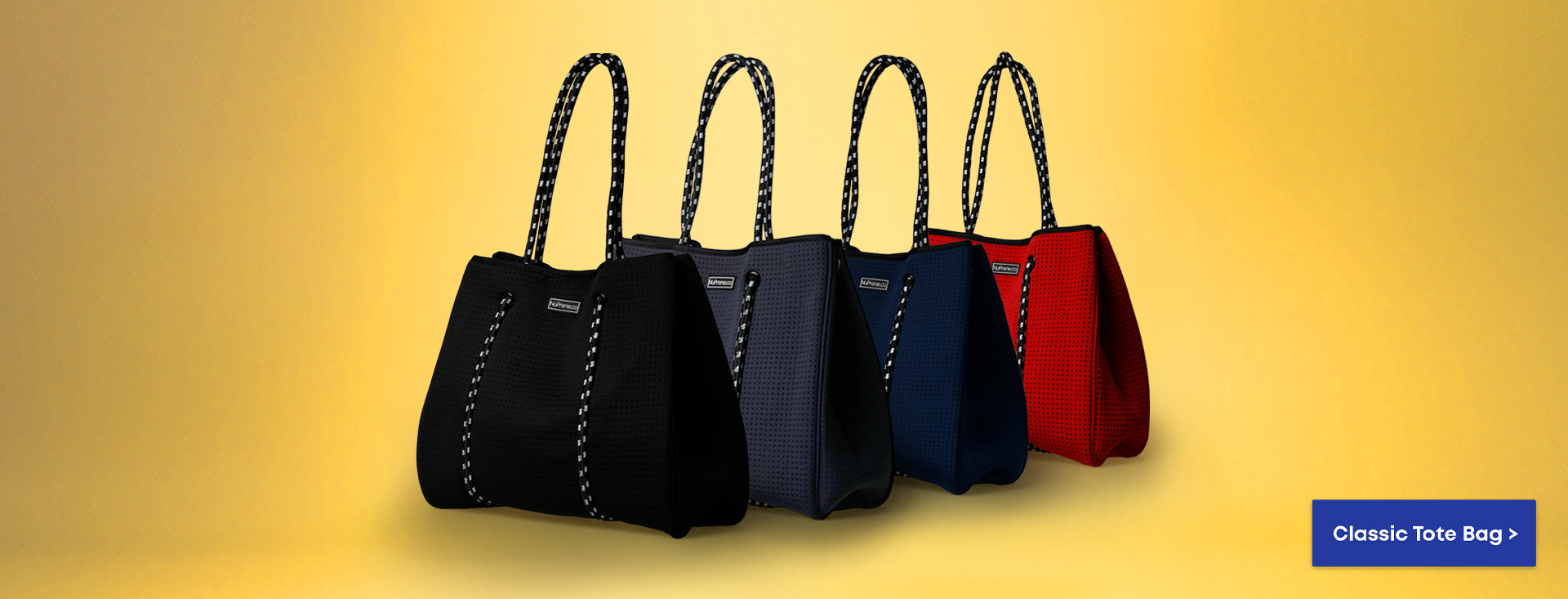 Neoprene bags are perfect for everyone. Shop now. Link in bio. #neopre