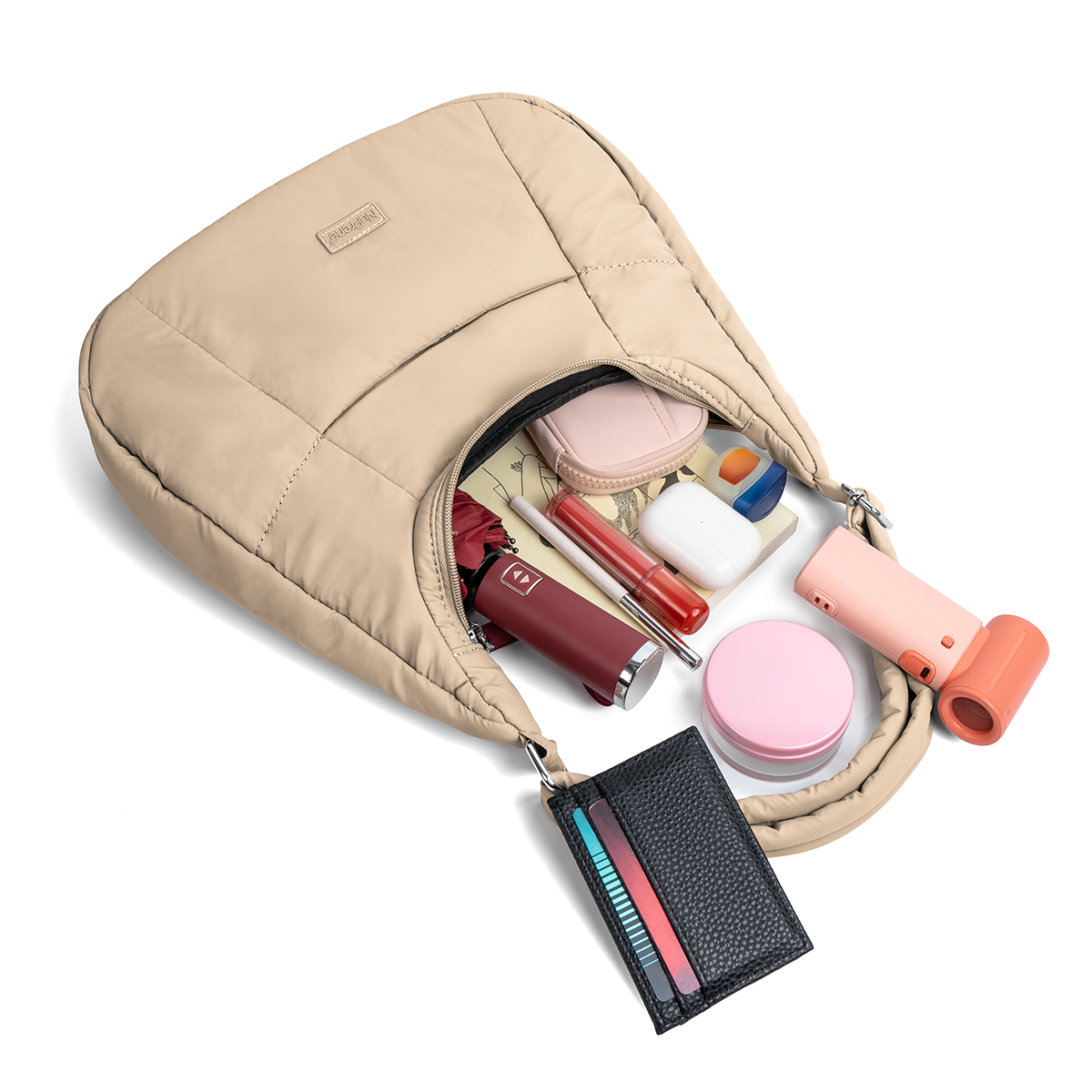 Eva Moon Bag in Khaki