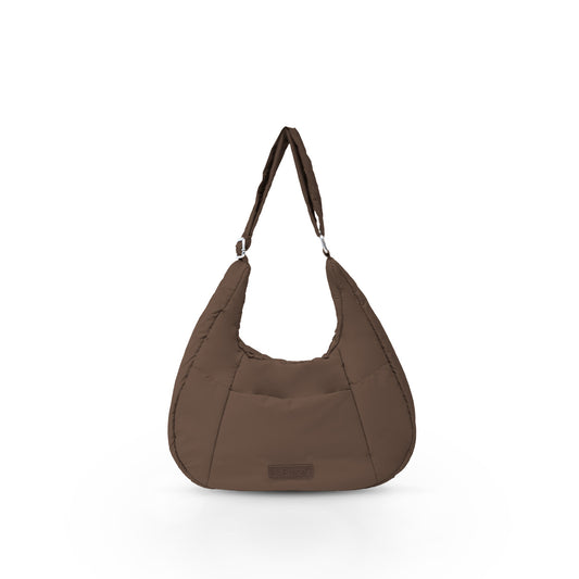 Eva Moon Bag in Coffee Brown