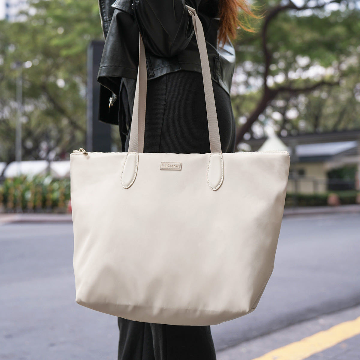 Fiorella Tote Bag in Cream