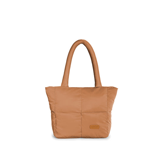 Floofa Cinnamon Puffer Tote
