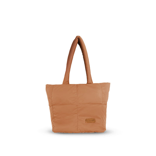 Floofa Cinnamon Puffer Tote