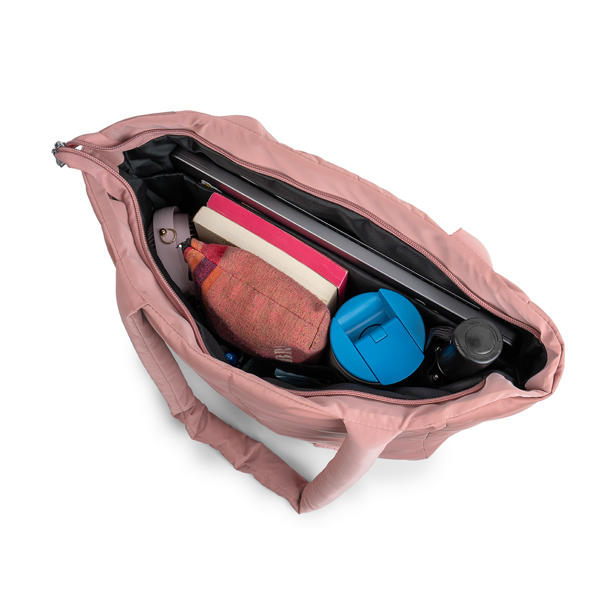 Floofa Mauve Puffer Tote