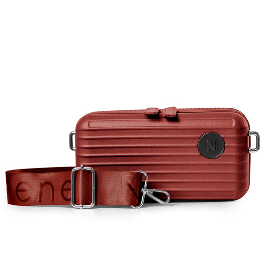 Lucca Cherry Red Mini Travel Bag