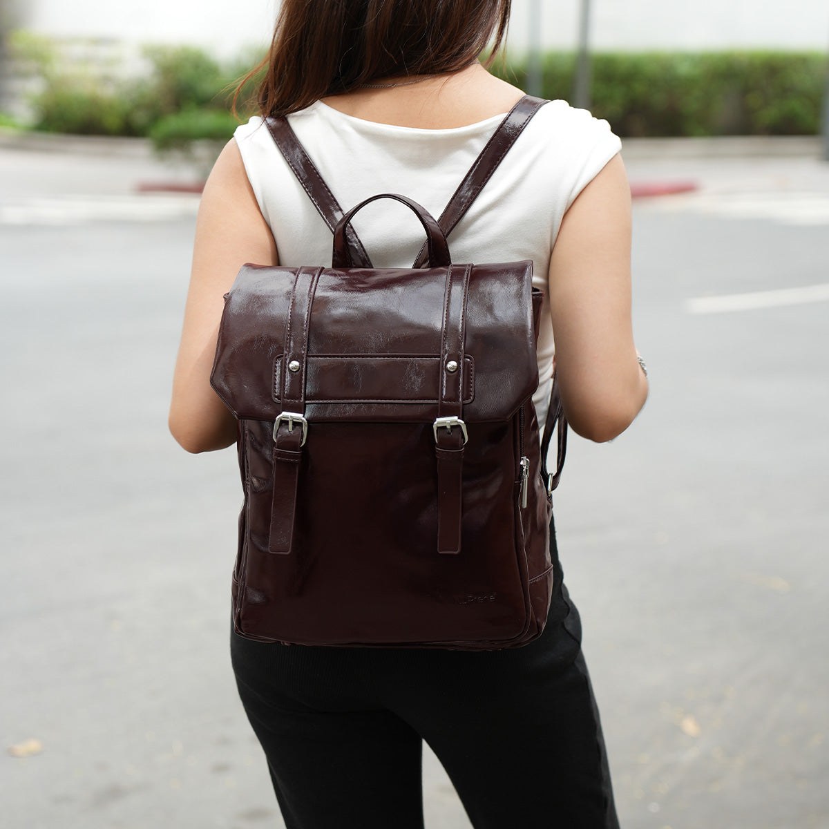 backpack leather bags philippines Mila Vintage Backpack