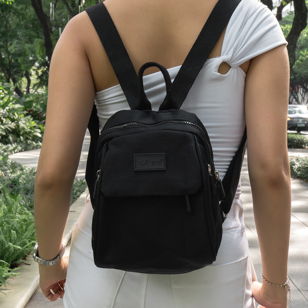 Raya Mini Backpack in Black