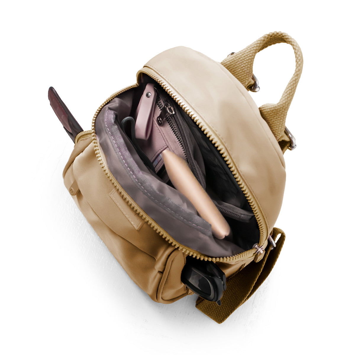 Raya Mini Backpack in Mocha