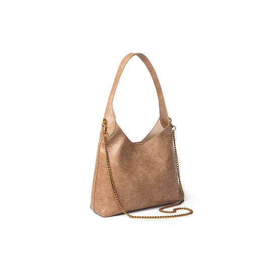 Solene Tote Bag in Caramel