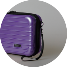 Purple Vanity Bag Kit Philippines
